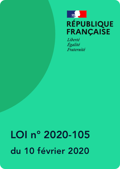 Loi du 10 février 2020 relative à la lutte contre le gaspillage et à l’économie circulaire